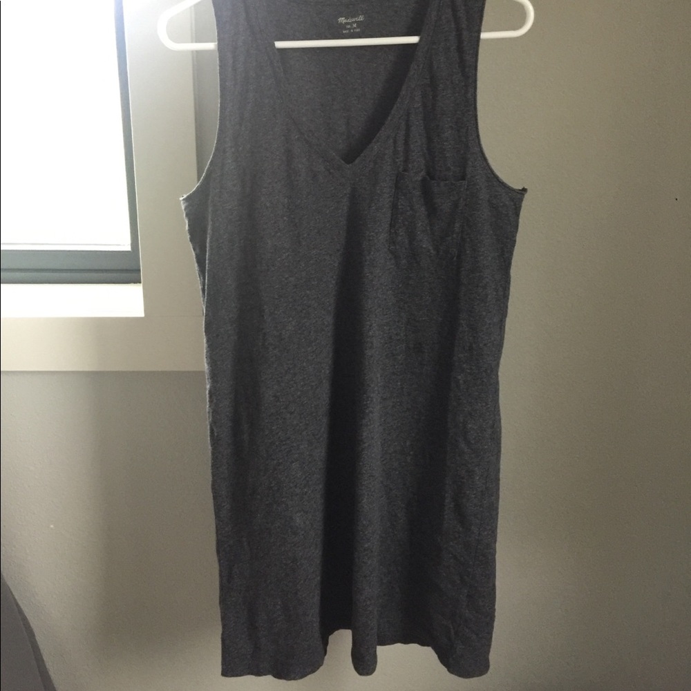 Grey Madewell tank dress